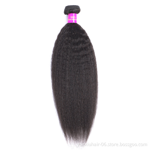 10A Grade Virgin Peruvian Hair Human 100% Raw Unprocessed Peruvian Hair Bundles Kinky Straight Weave Hair